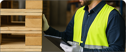 Premium wooden pallet uae supplier ecostack